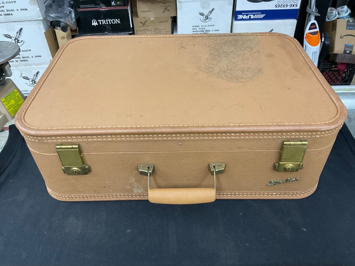 Vintage Luggage Suitcase J.C. Higgins Fine Baltimore Starline