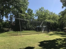 Baseball Softball Batting Cage Trapezoid FRAME KIT AND NETTING No Frame New