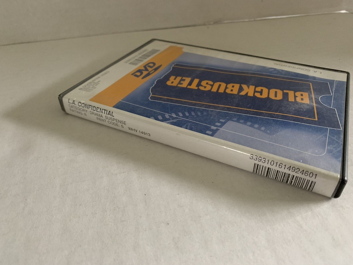 Blockbuster Video DVD L.A. Confidential Rental Sandy Oregon