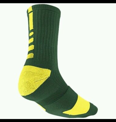 Nike Elite Cushioned Crew Basketball Socks GBAY PACKERS MEDIUM (men 6-8)  x355
