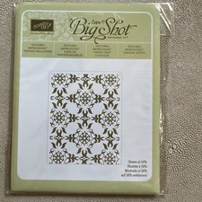 Stampin Up  Vintage Wallpaper  Embossing Folder Textured Impressions