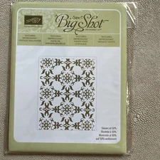 Stampin Up ~ Vintage Wallpaper ~ Embossing Folder Textured Impressions