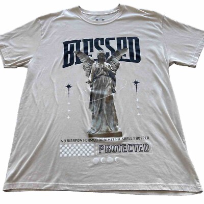 OG Legend God Isaiah 54:17 Short Sleeve T-Shirt Men's Size 2XL Archangel Blessed