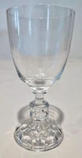 FOSTORIA Claret Wine Glass American Lady Clear (Stem 5056) ~4 5/8", 4 Oz~VTG~EUC