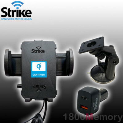 Strike Alpha Wireless Charging Universal Car Cradle Qi Charger + Antenna Coupler
