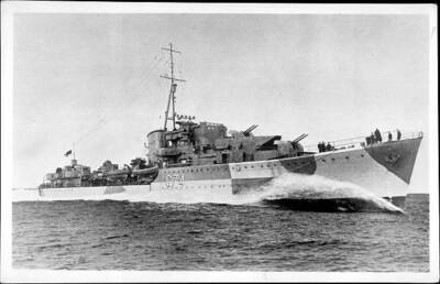British Royal Navy Battleship HMS Legion SHIPPING NAVAL OLD PHOTO
