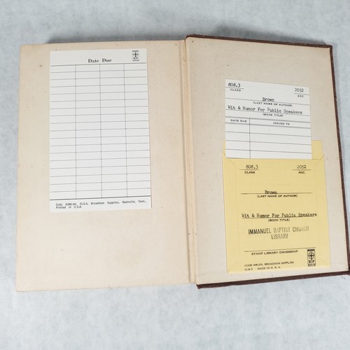 Wit and Humor for Public Speakers - 1916 Hardcover by Will H. Brown - Picture 16 of 16
