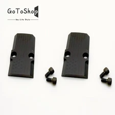 2 Pack RMR Cover Plate Flag Style For Glock 17/19/26 Cut Slide  Aluminum