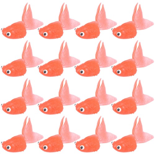 24 sacs fête thème lété poissons rouges en plastique - Canada