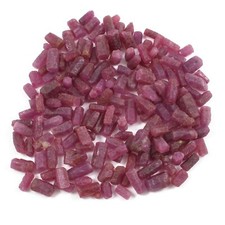 100 Ct - 20 Gram CERTIFIED AAA Natural Mozambique Ruby Loose Gemstone Rough Lot