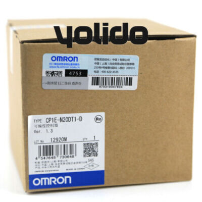 1PC New Omron CP1E-N20DT1-D PLC CPU Unit In Box Expedited Shipping us free tax