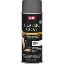 SEM 17103 Classic Coat For GM Dark Gray Car Vinyl, Leather Interior Paint