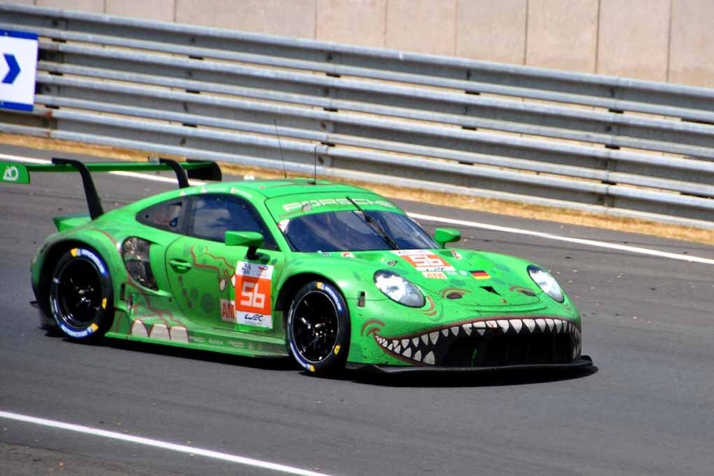 Porsche 911 RSR no56 2023 Le Mans 24H Motorsport Photo Print