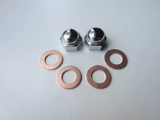 BSA TRIUMPH T120 TR6 ROCKER FEED SPINDLE ACORN DOMED NUT WASHER 70-1435 70-1335