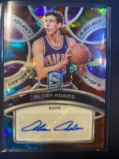 2023 Spectra Radiant Signatures Alvan Adams #9/49 AUTO Phoenix Suns