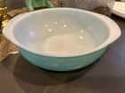 Vintage Pyrex Casserole Dish 2Qt 024 Turquoise
