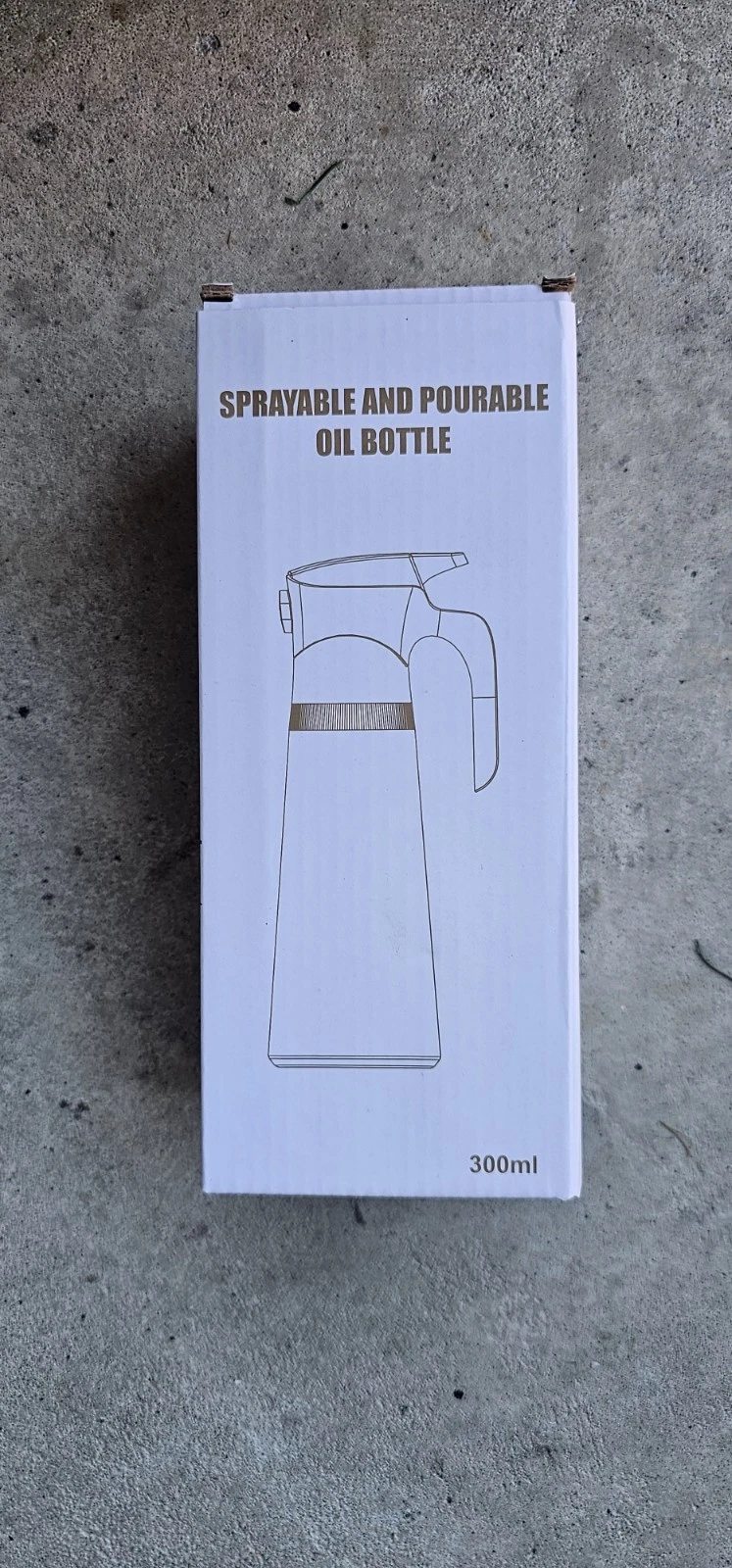 Olive Oil Dispenser Bottle 10 oz Vinegar Condiment Container