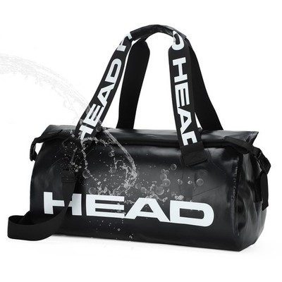 HEAD 40L Large Waterproof Duffel Bag for Men/Women, Water Resistant Roll top ...