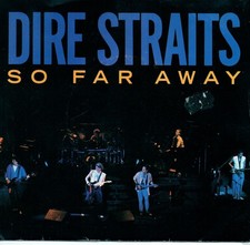 DIRE STRAITS - SO FAR AWAY / IF I HAD YOU PIC.SLV. RECORD VG