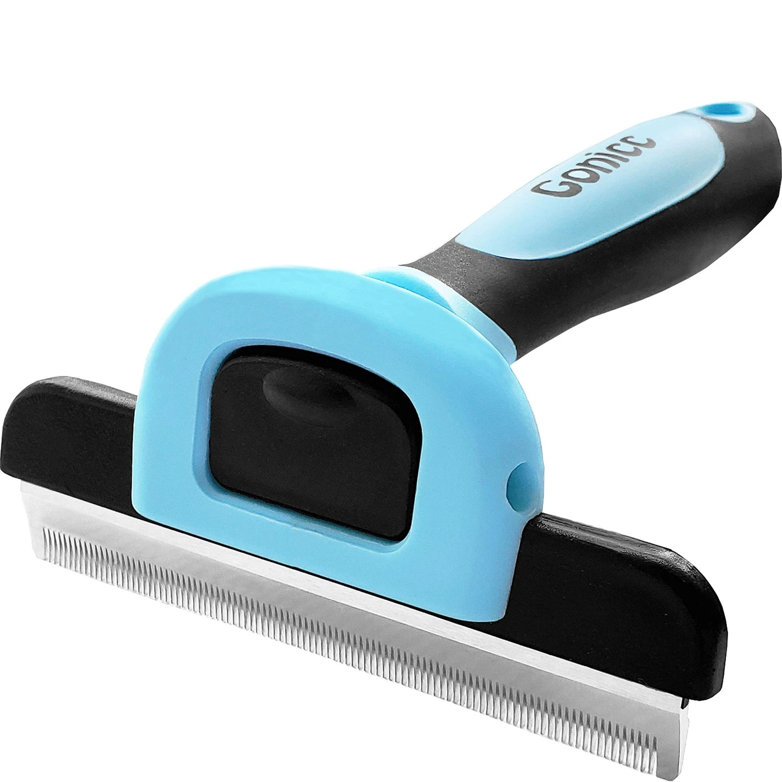 Gonicc PDT- 1001 Professional Pet De Shedding For Large and Medium Dogs, Blue