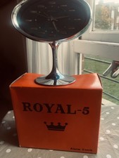 1970s Royal - 5 Alarm Clock Within Original Box New Old Stock