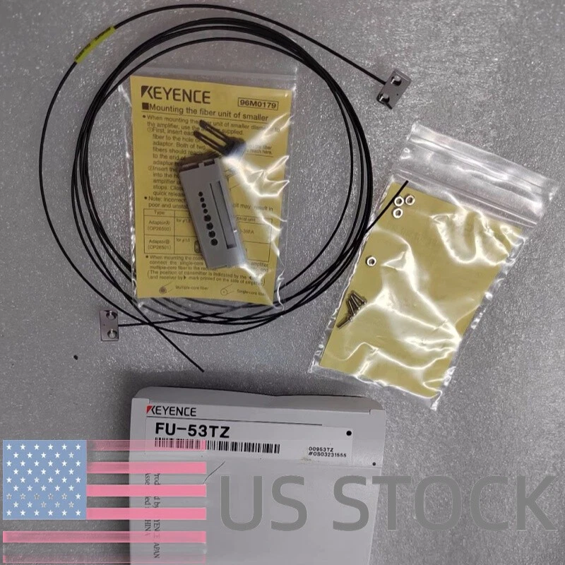 1PC New Keyence FU-53TZ Fiber Optic Sensor FU53TZ Amplifier Sensor Free Shipping - Image 3 of 4