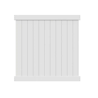 #ad #ad Washington 6 Ft. H X 6 Ft. W Vinyl Privacy Fence Panel Unassembled $107.82