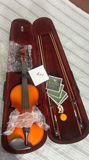 4/4 full size Violin w/extra bridge , strings rosin