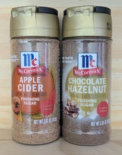 McCormick 2Pk Limited Edition Finishing Sugars | Apple Cider Combo |YOU CHOOSE
