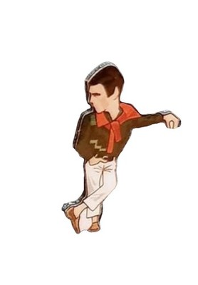 Paul Weller Pin Anstecker, Style Council, A Guy Called Minty, Mods, Vespa Lambretta