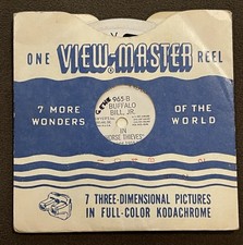 Vintage View-Master reel, 965-B "Buffalo Bill, Jr. In Horse Thieves .