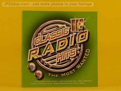 VARIOUS ARTISTS CLASSIC RADIO HITS (THE MOST WANTED) (2 x CD) (1042) 20+ Track C