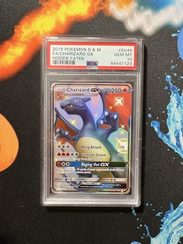 Charizard-GX graded PSA 10 for sale on eBay