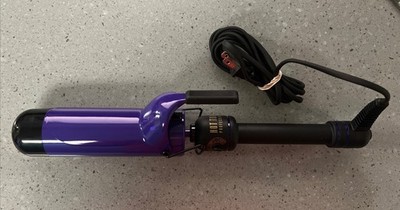 HotShot Tools Professional Ceramic Titanium Professional Curling Iron, 2'' Large