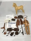 1960s MARX JOHNNY WEST AND THUNDERCOLT AND ACCESSORIES LOT #G11