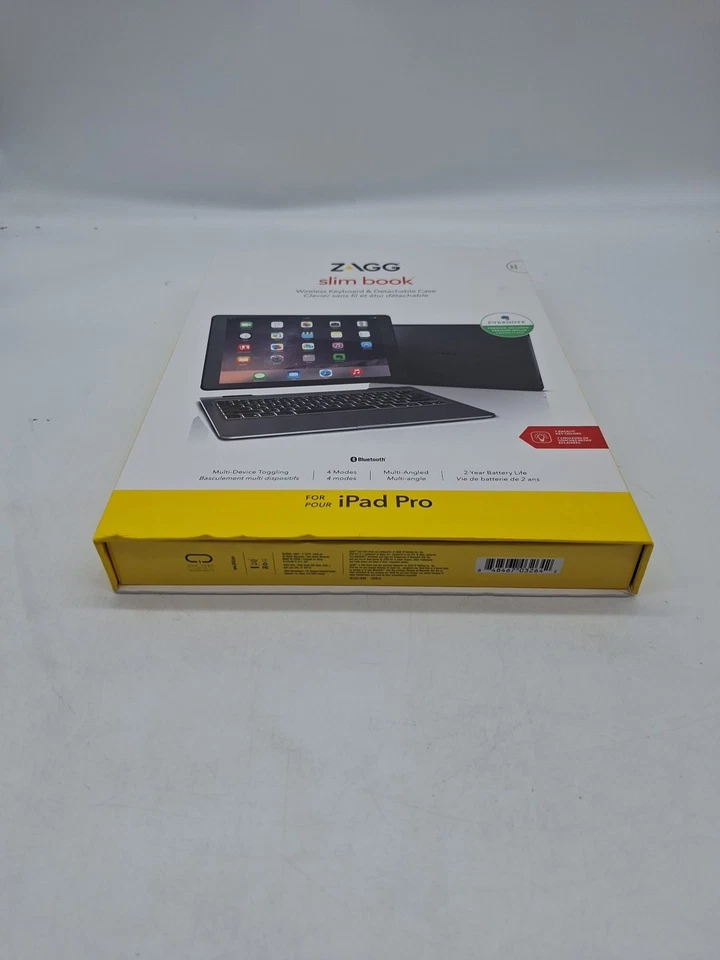 Tagged Slim Book Wireless Keyboard & Detachable Case For I Pad Pro New In Box. - Image 3 of 4
