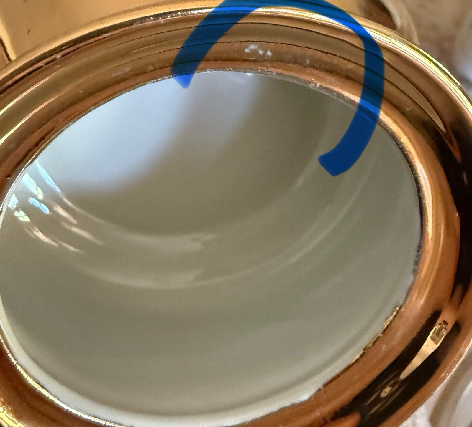 Vintage Collectible Hall China "Golden Glo" 22-Carat Gold Finish Sugar Bowl