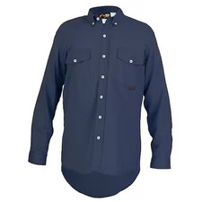 Mcr Safety S1nl Men's Fr Long Sleeve Shirt, 8.7 Cal/Sq Cm, L, Max Comfort Tm 