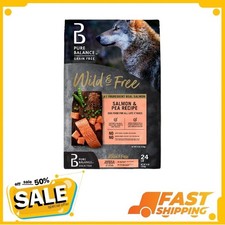 Pure Balance Wild  Free Grain-Free Salmon  Pea Recipe Dry Dog Food, 24 lbs