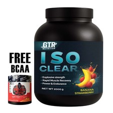 ISO Clear Whey Isolat 2KG +FREE BCAA Muskelau...