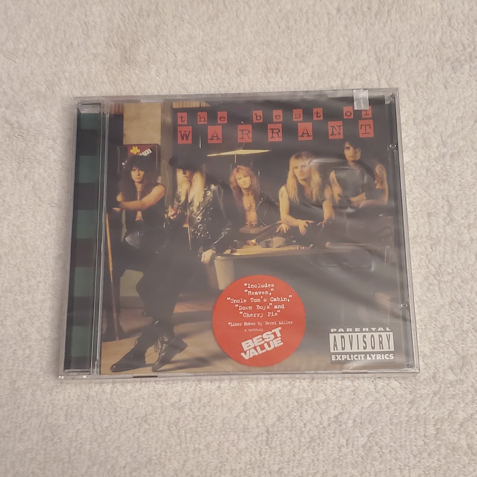 Warrant - Best of [New CD] Explicit Brand New  with hype sticker