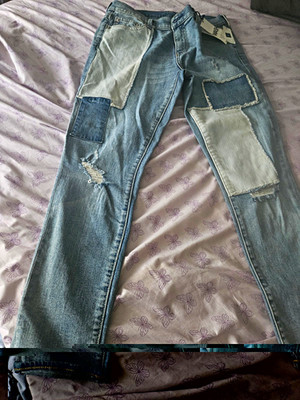 GAP Women Size 28 Blue Light Wash Denim Skinny Jeans Distressed 5-Pocket