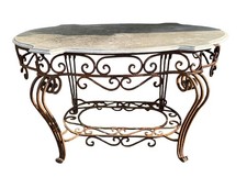 Antiker Gartentisch Vier Jahreszeiten Marmor Vintage Esstisch140cm