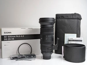 Sigma Sports 60-600mm f/4.5-6.3 DG DN OS HSM Lens Sony E [Near Mint w/Full