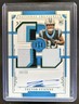 2025 National Treasures Trevor Etienne Rookie Patch Numbers Green Auto #/23