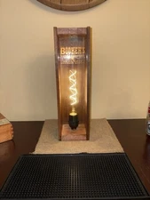 Bookers Bourbon Bottle Box Lamp