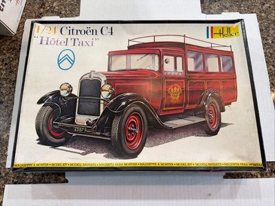 HELLER 1/24 SCALE CITROËN C4 HÔTEL TAXI SEALED INSIDE! CIRCA 1970s! VMCP!