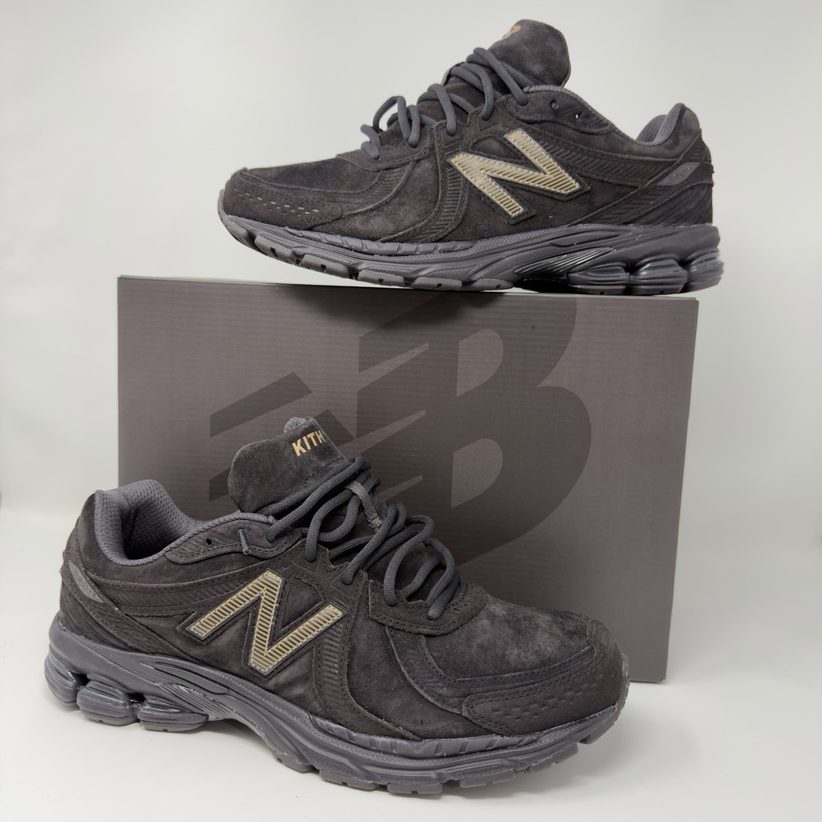 Kith X New Balance 860v2 Espresso - Brown - Men's 12 M [ML860KT2