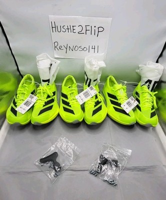 3x Lot Adidas Adizero Finesse Track Spikes IG2018 Sizes 8-8.5-9.5