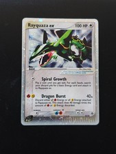 Pokemon Card Rayquaza EX 97/97 Set EX Drago ENG inglese EXC/NM